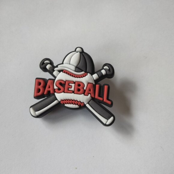 Baseball Batter Shoe Charm Bats Logo Hat lot 2 - Picture 3 of 5